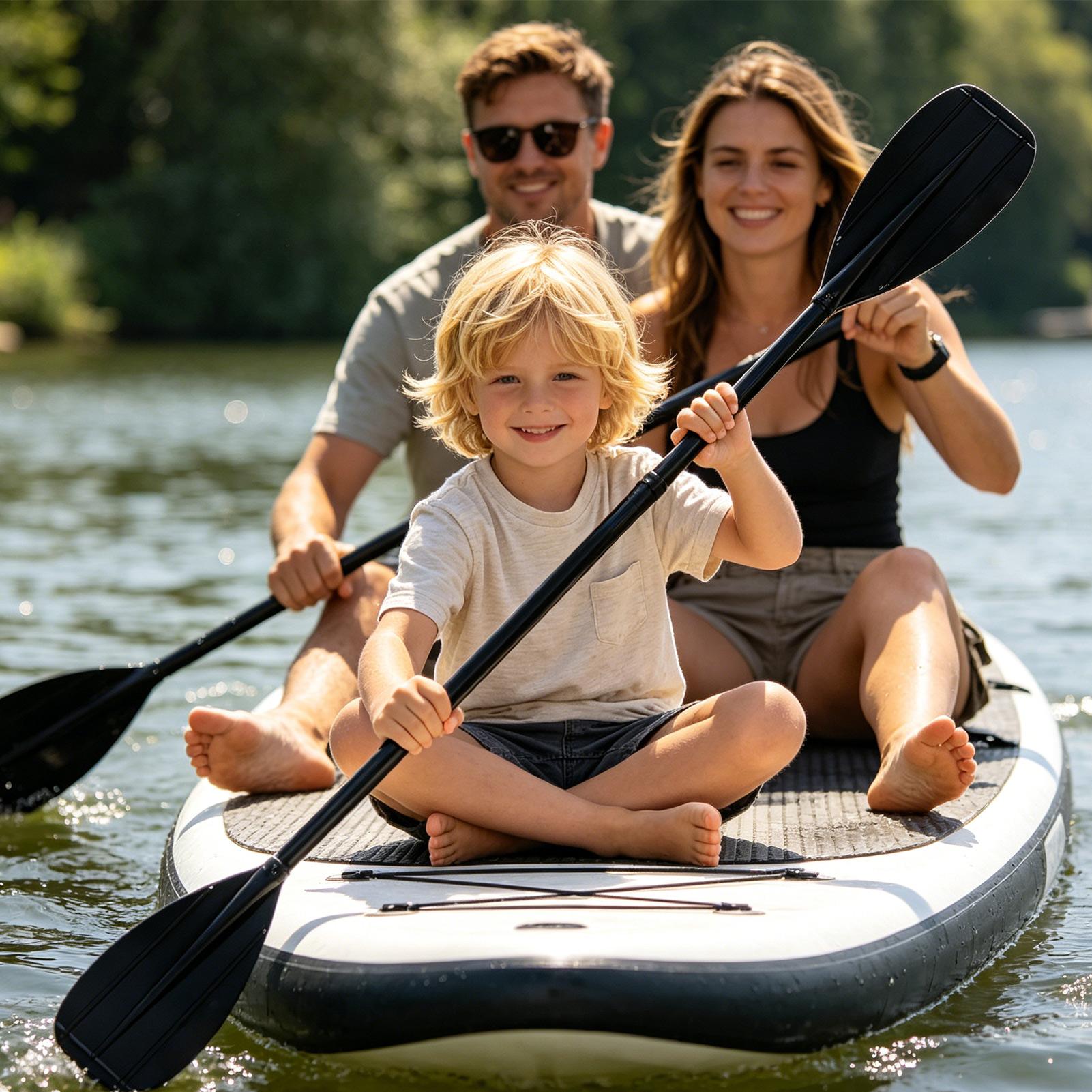 Fishing Boat Paddle - Carbon Fiber Paddle 2 Section Lightweight