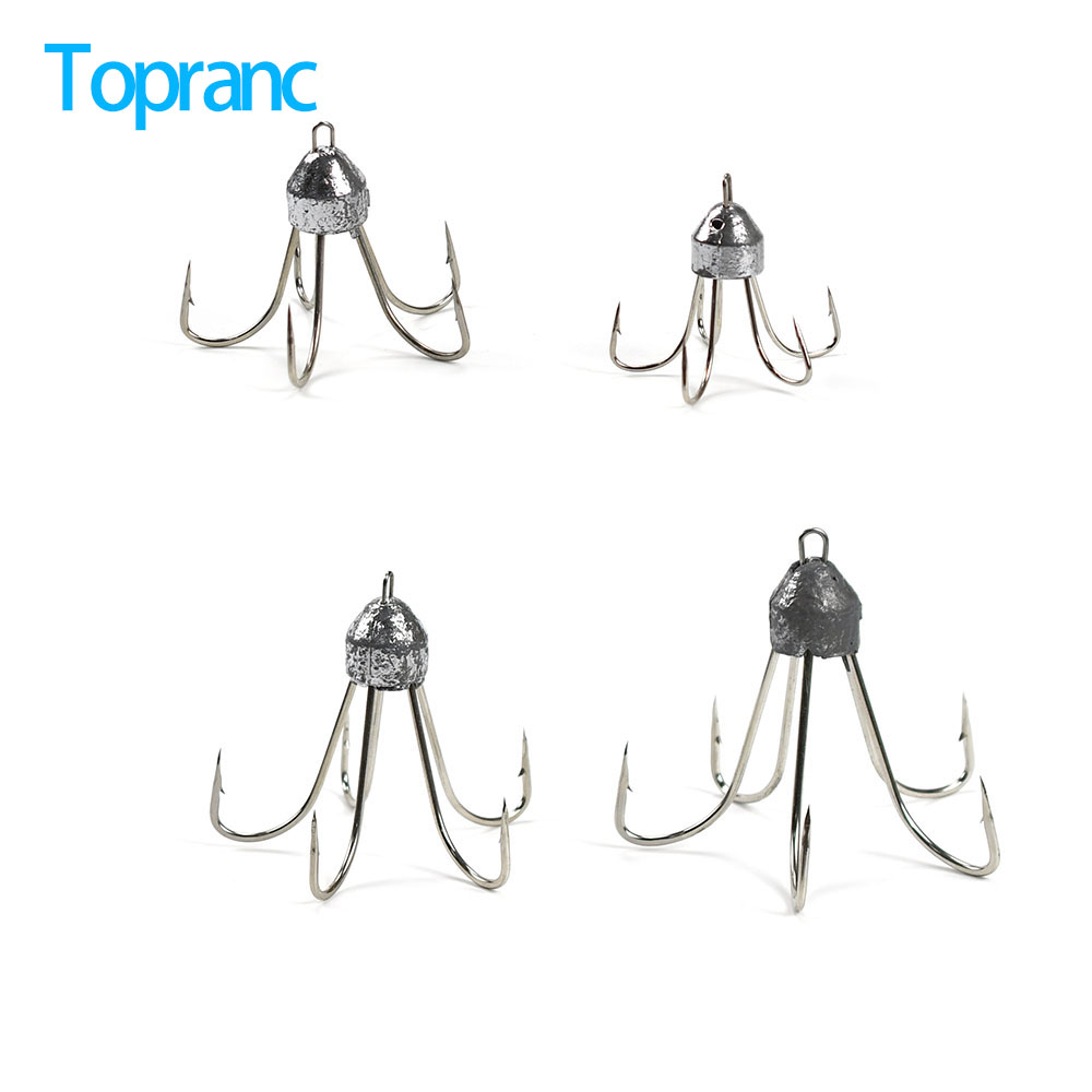 Fishing Boat Anchor - Topranc 1Pcs High Carbon Steel Lead