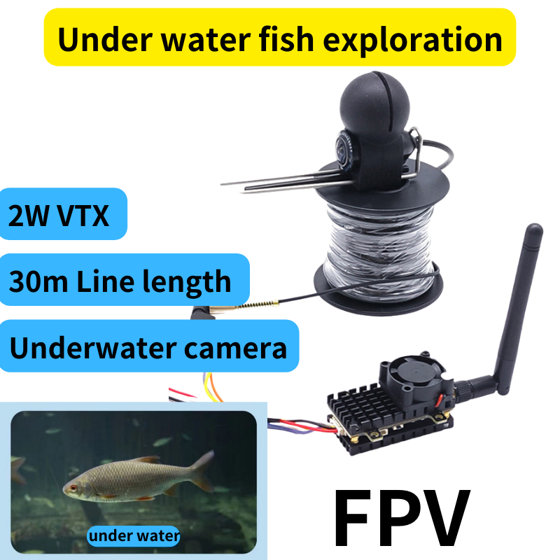 Fishing Boat Anchor - 2W image transmission wireless underwater fish