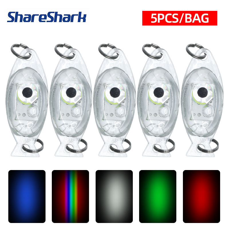 Fishing Boat Navigation Light - ShareShark 5pcs Deep Drop Fishing Light