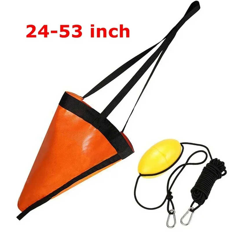 Fishing Boat Anchor - 24/32/42/53'' Sea Drogue Anchor Float Marine