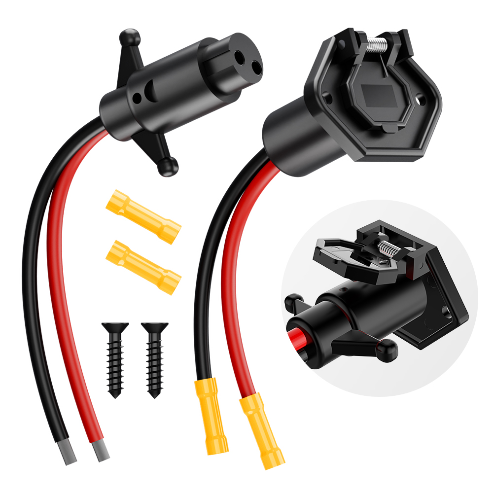 Fishing Boat Steering Wheel - Drag Motor Plug, 12V-24V 10-Wire Drag