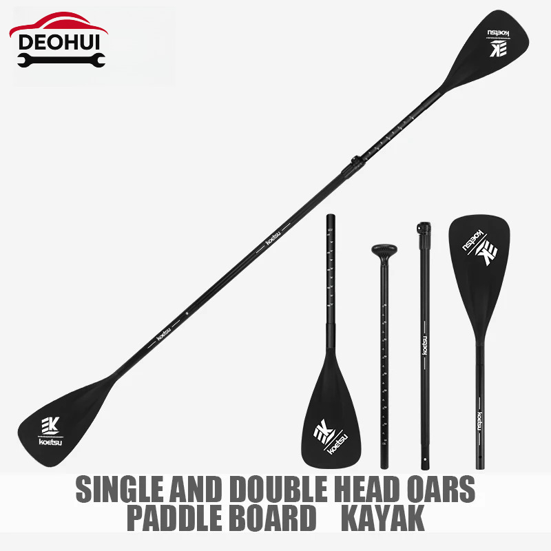 Fishing Boat Paddle - CSDOH Adjustable Aluminum Alloy Paddle for