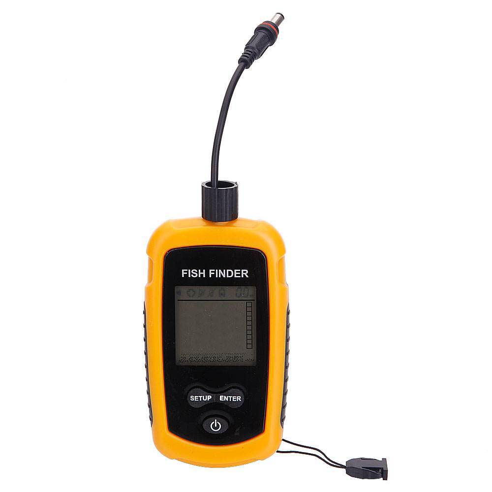 Fishing Boat Depth Finder - Alarm 100M Portable Sonar Fish Finders