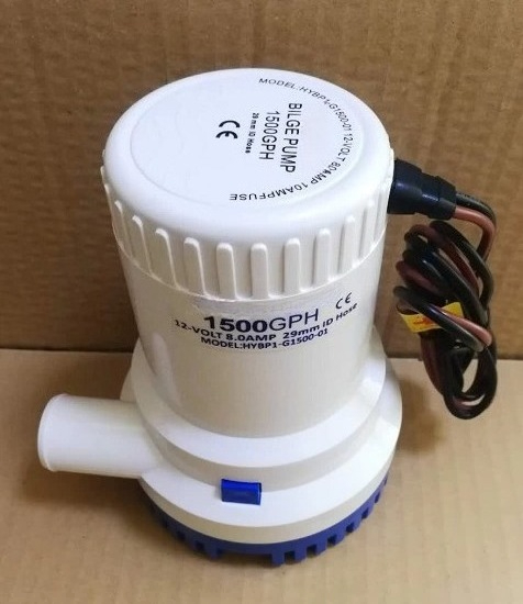 Fishing Boat Bilge Pump - Automatic Submersible Boat Bilge Water Pump