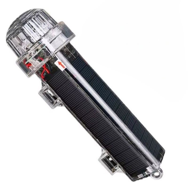 Fishing Boat Navigation Light - Solar Powered LED Marine Signal Light