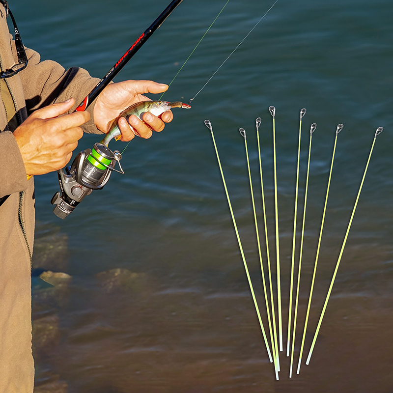 Fishing Boat Fiberglass - 5Pcs 42CM Boat/Raft Rod Tip Spare