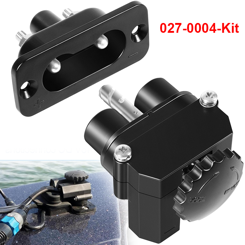 Fishing Boat Steering Wheel - 027-0004 Marine 12-48V DC Power Connector