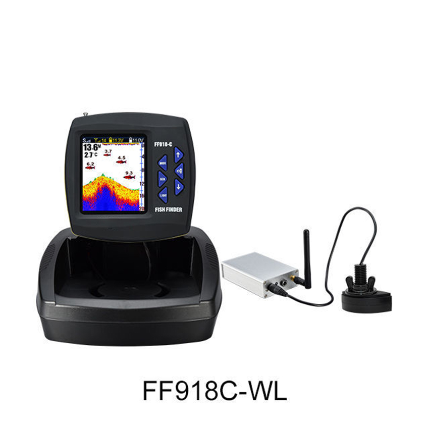 Fishing Boat Depth Finder - FF918-CWL Remote Control Bait Boat Fish