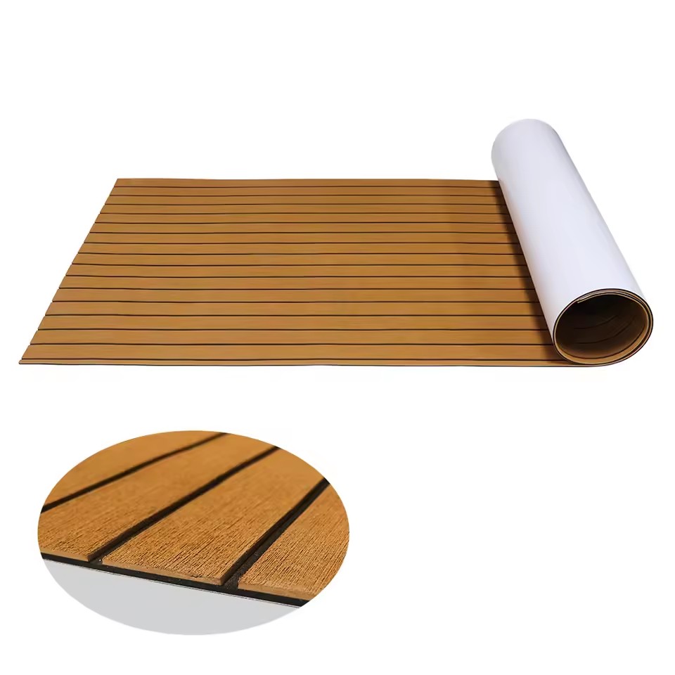 Fishing Boat Fiberglass - Faux Teak EVA Foam Boat Flooring