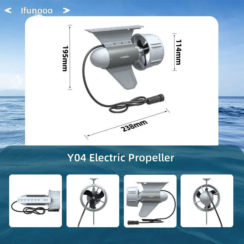 Y04 Electric Thruster B3 Batte - đánh giá và giá Fishing Boat Outboard Motor