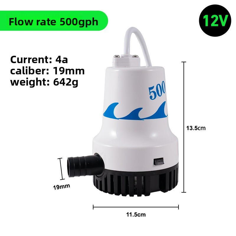 12V 24V Marine Bilge Pump, DC  - đánh giá và giá Fishing Boat Bilge Pump