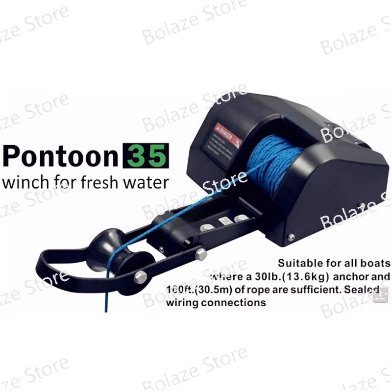 Marine Electric Windlass Saltw - đánh giá và giá Fishing Boat Anchor Winch