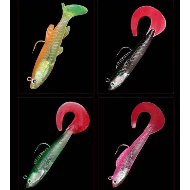 10 Pcs Lure Baits with T-tail  - đánh giá và giá Fishing Boat Anchor