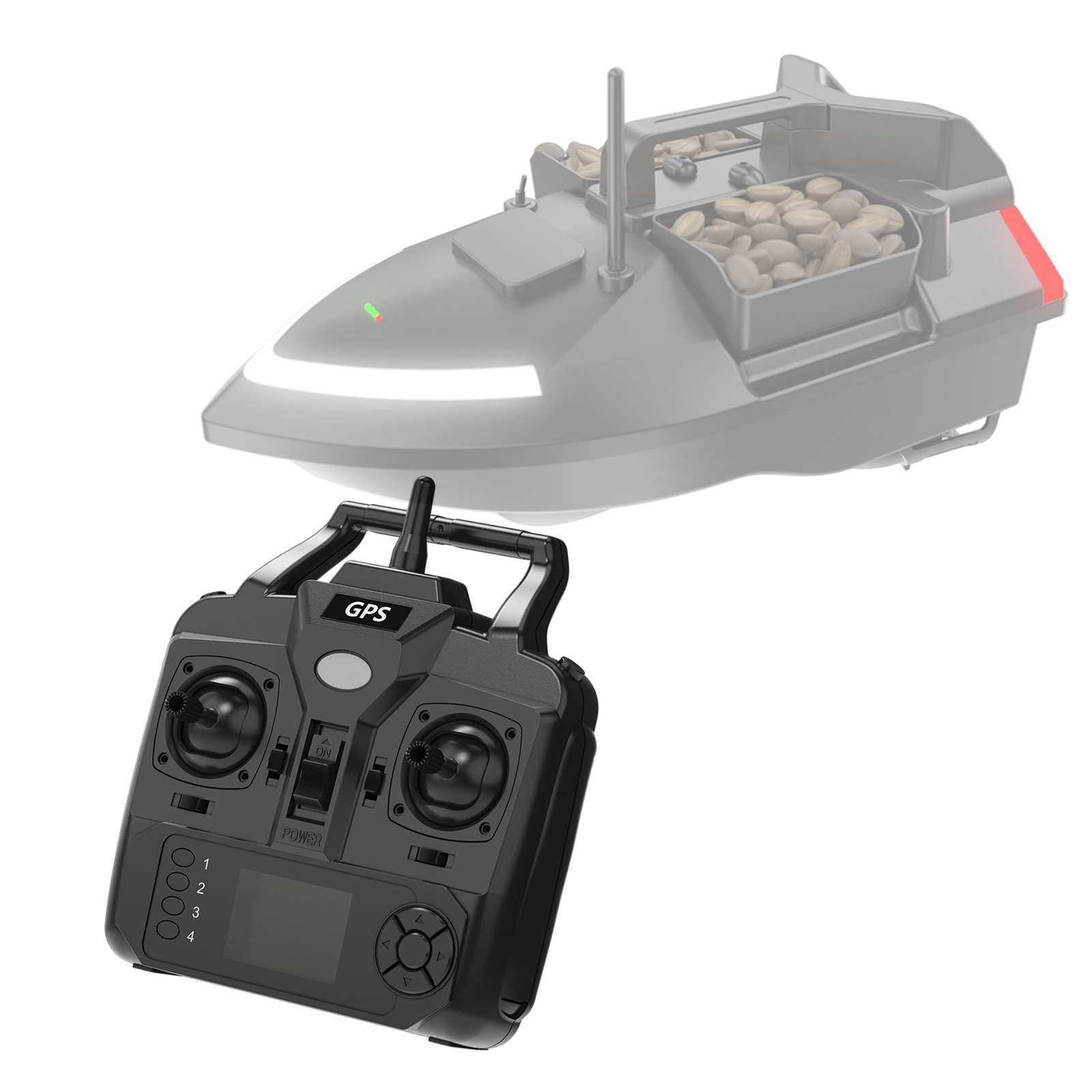 Remote Control for V020 GPS Fi - đánh giá và giá Fishing Boat Gps