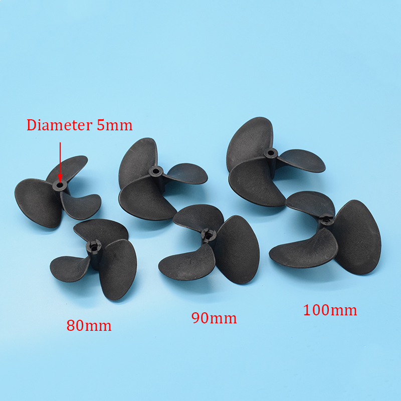 Rc Boat 3Blades propeller 80mm - đánh giá và giá Fishing Boat Trolling Motor