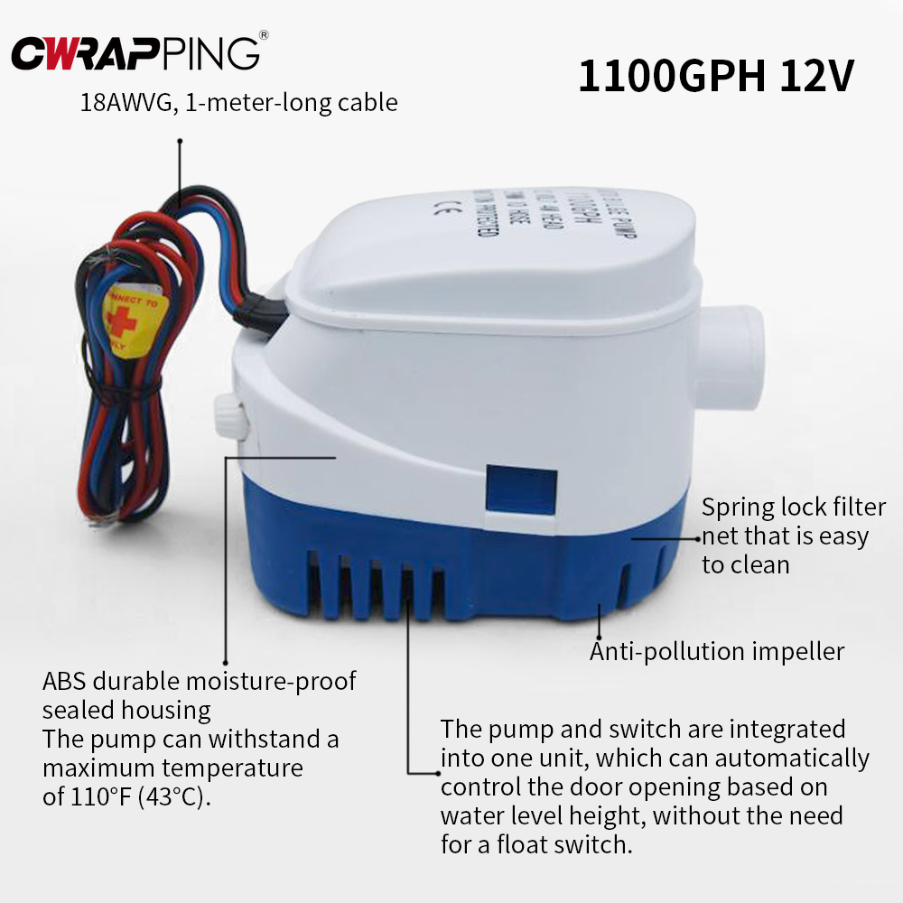 Car RV Bilge Pump for Boats Ac - đánh giá và giá Fishing Boat Bilge Pump