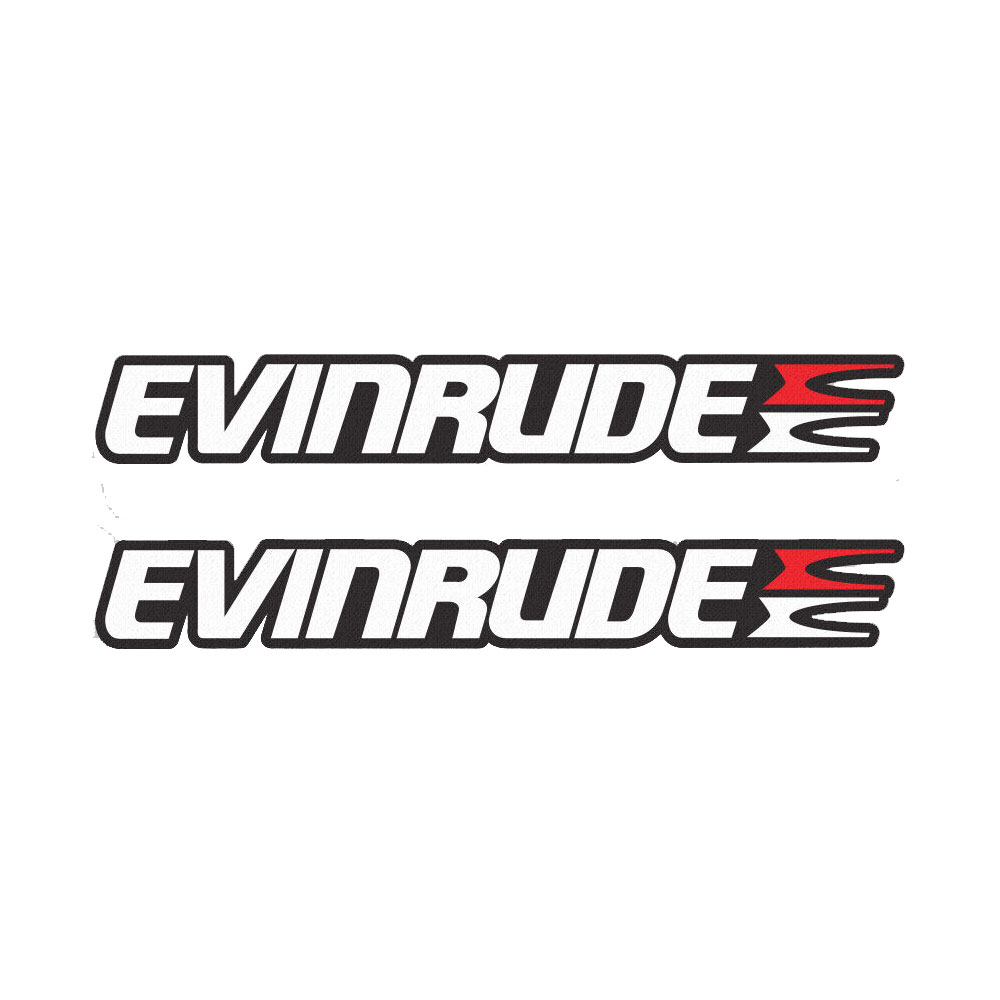 2pcs for Evinrude sticker deca - đánh giá và giá Fishing Boat Trolling Motor