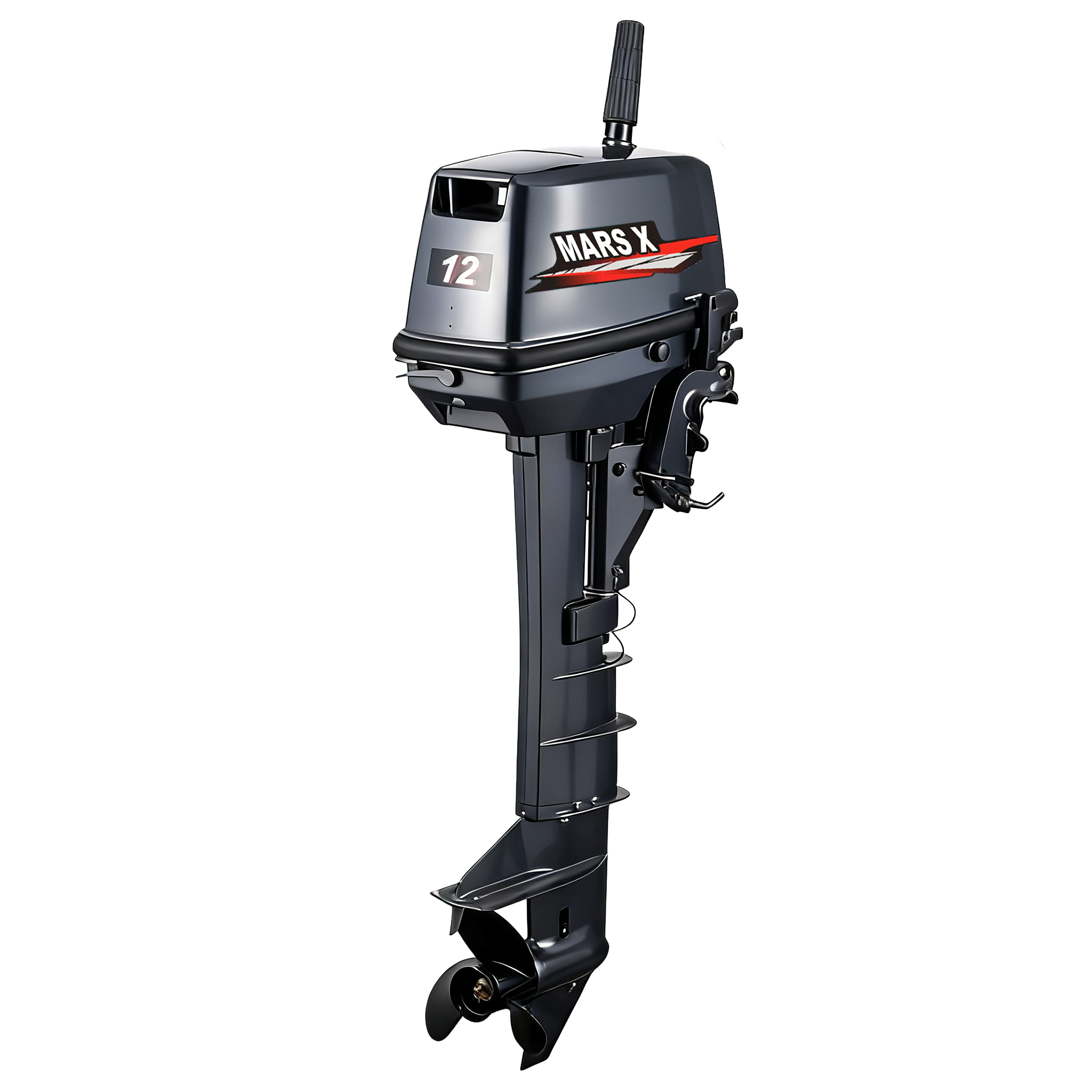 MARS X 12HP Two-Stroke Outboar - đánh giá và giá Fishing Boat Outboard Motor
