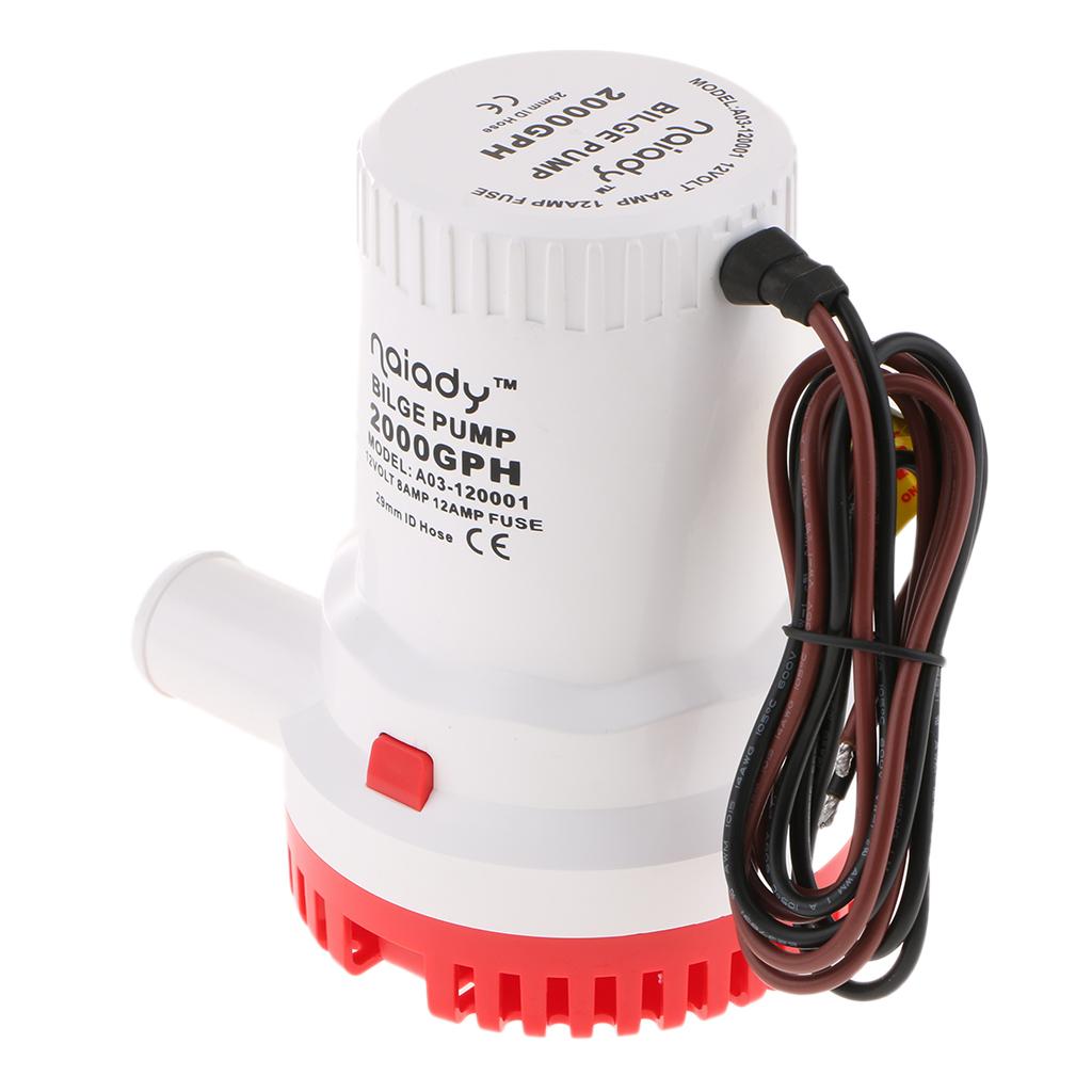 Electric Bilge Pump 2000GPH Su - đánh giá và giá Fishing Boat Bilge Pump