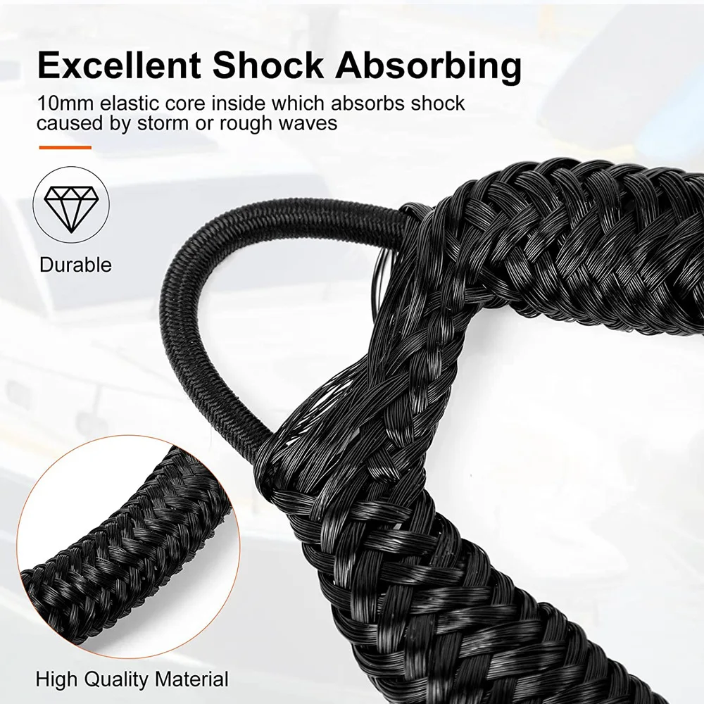 Boat Bungee Dock Line M8 Hook  - đánh giá và giá Fishing Boat Anchor
