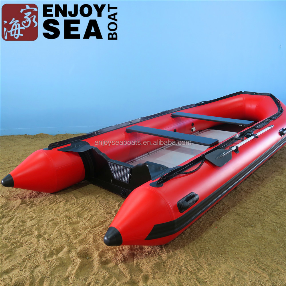 2025 Factory Red Inflatable Fi - đánh giá và giá Fishing Boat Aluminum