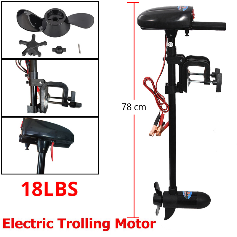 Electric Boat Motor 18LBS/28LB - đánh giá và giá Fishing Boat Trolling Motor