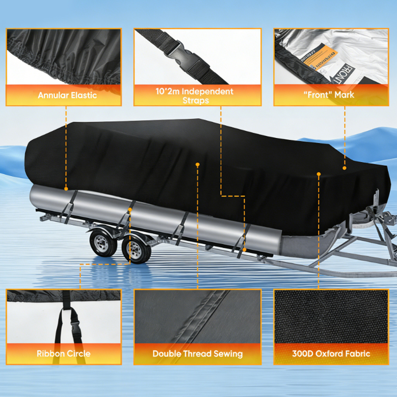 Durable Boat Cover Windproof A - đánh giá và giá Fishing Boat Cover