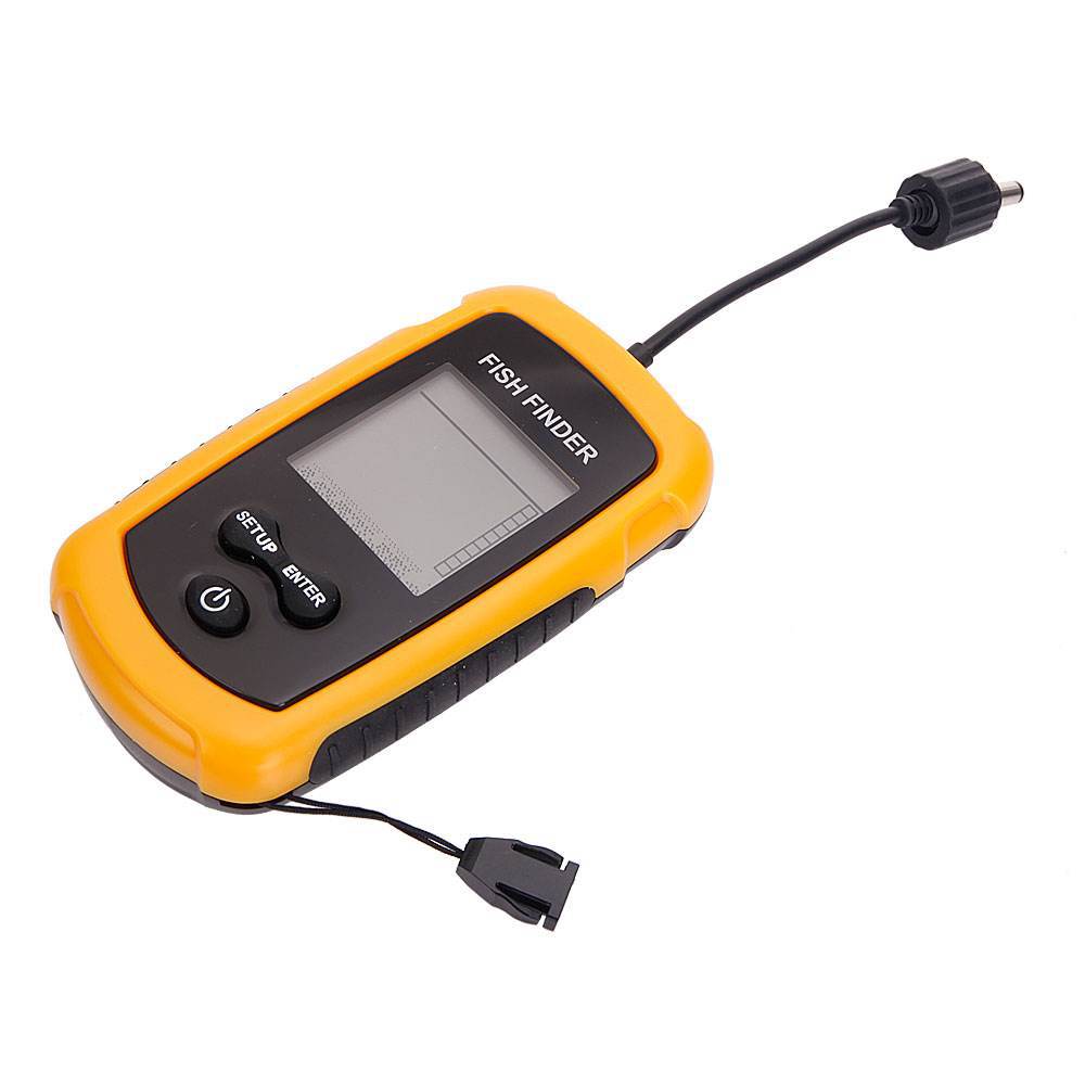 Alarm 100M Portable Sonar Fish - đánh giá và giá Fishing Boat Depth Finder