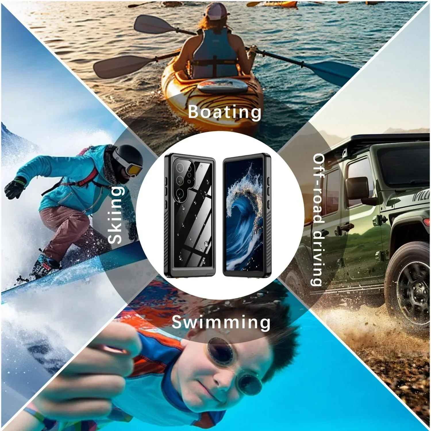 IP68 Waterproof Case for Samsu - đánh giá và giá Fishing Boat Cover