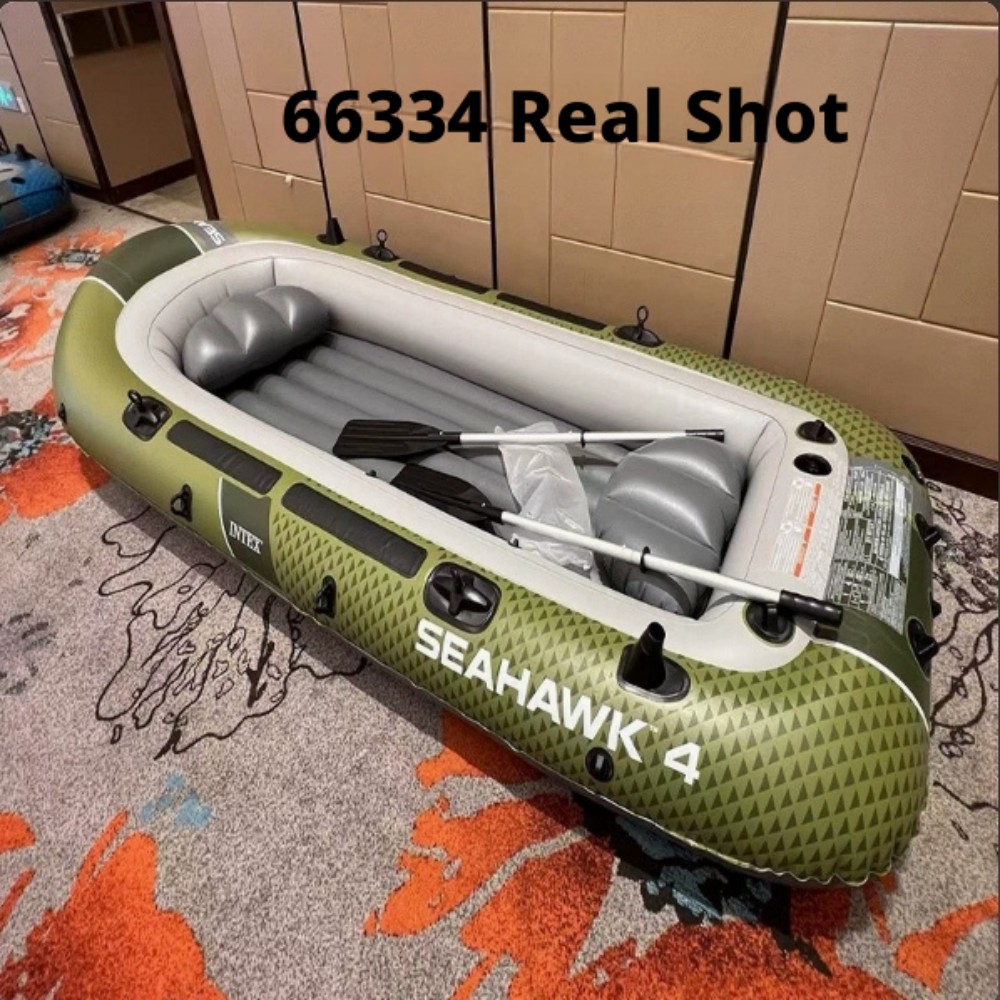 2-person 4-person thick kayak, - đánh giá và giá Fishing Boat Inflatable