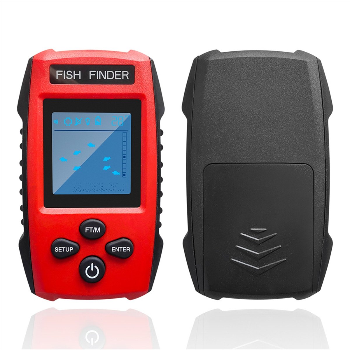 Color LCD Fish Finder Wired So - đánh giá và giá Fishing Boat Depth Finder