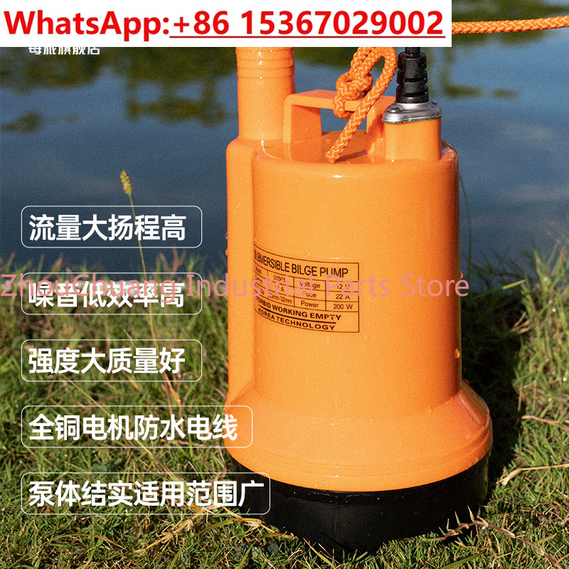 Marine bilge pump 12V24v DC su - đánh giá và giá Fishing Boat Bilge Pump