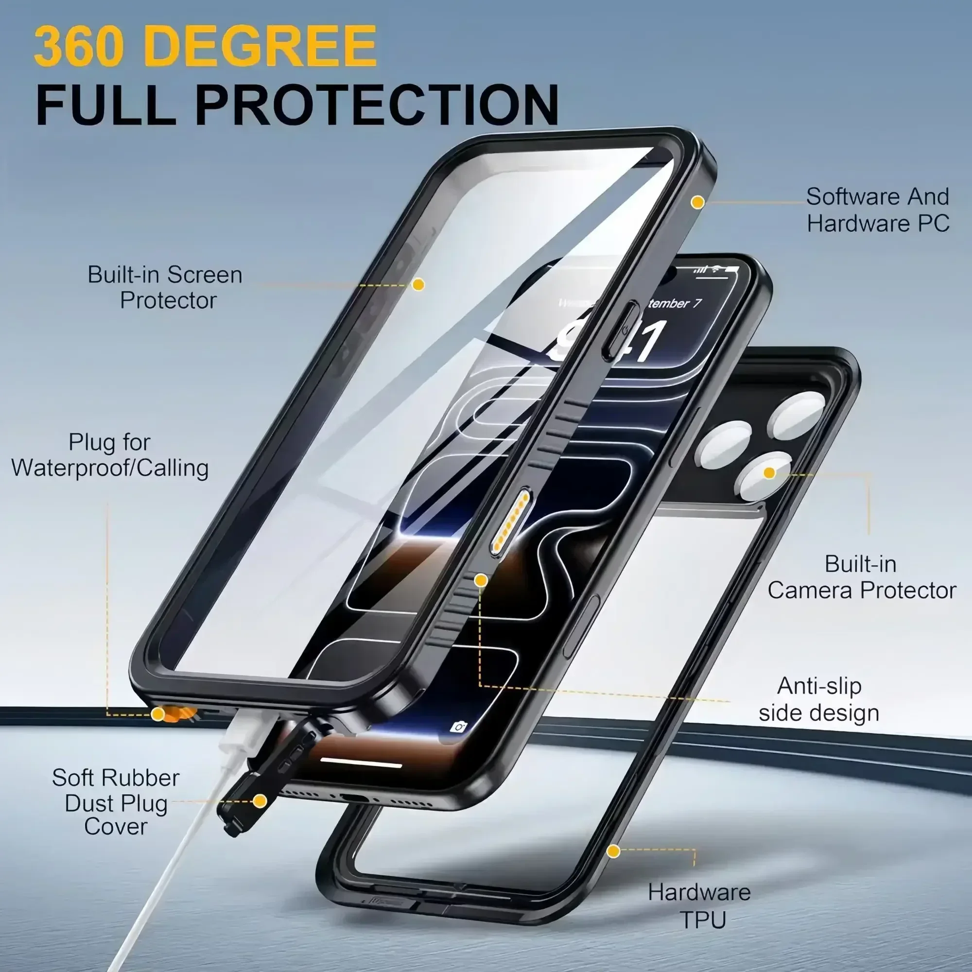IP68 Waterproof Case for iphon - đánh giá và giá Fishing Boat Cover