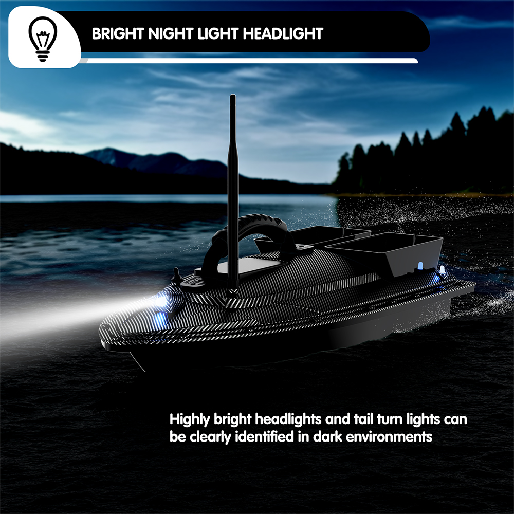 V070 12000mAh/5200mAh RC Bait  - đánh giá và giá Fishing Boat Gps
