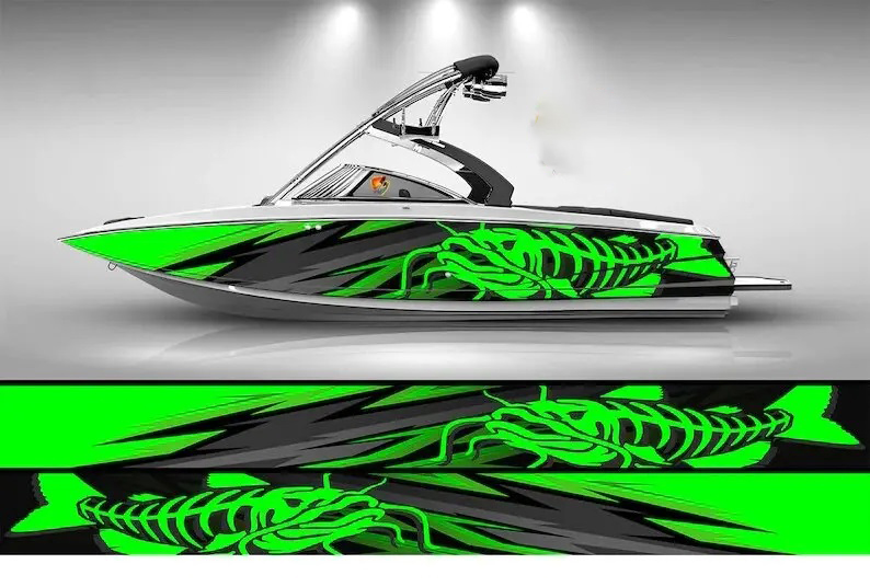Camo Black and White Marlin Fi - đánh giá và giá Fishing Boat Trailer