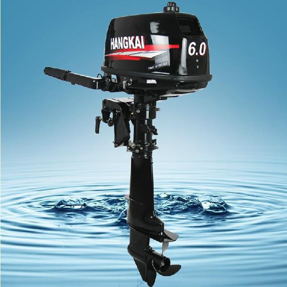 Động Cơ Hangkai 6Hp 2 Thì Tàu  - đánh giá và giá Fishing Boat Outboard Motor