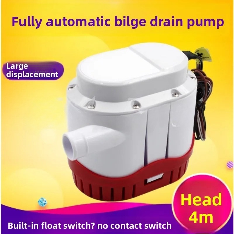 New Automatic Bilge Pump 12V 2 - đánh giá và giá Fishing Boat Bilge Pump