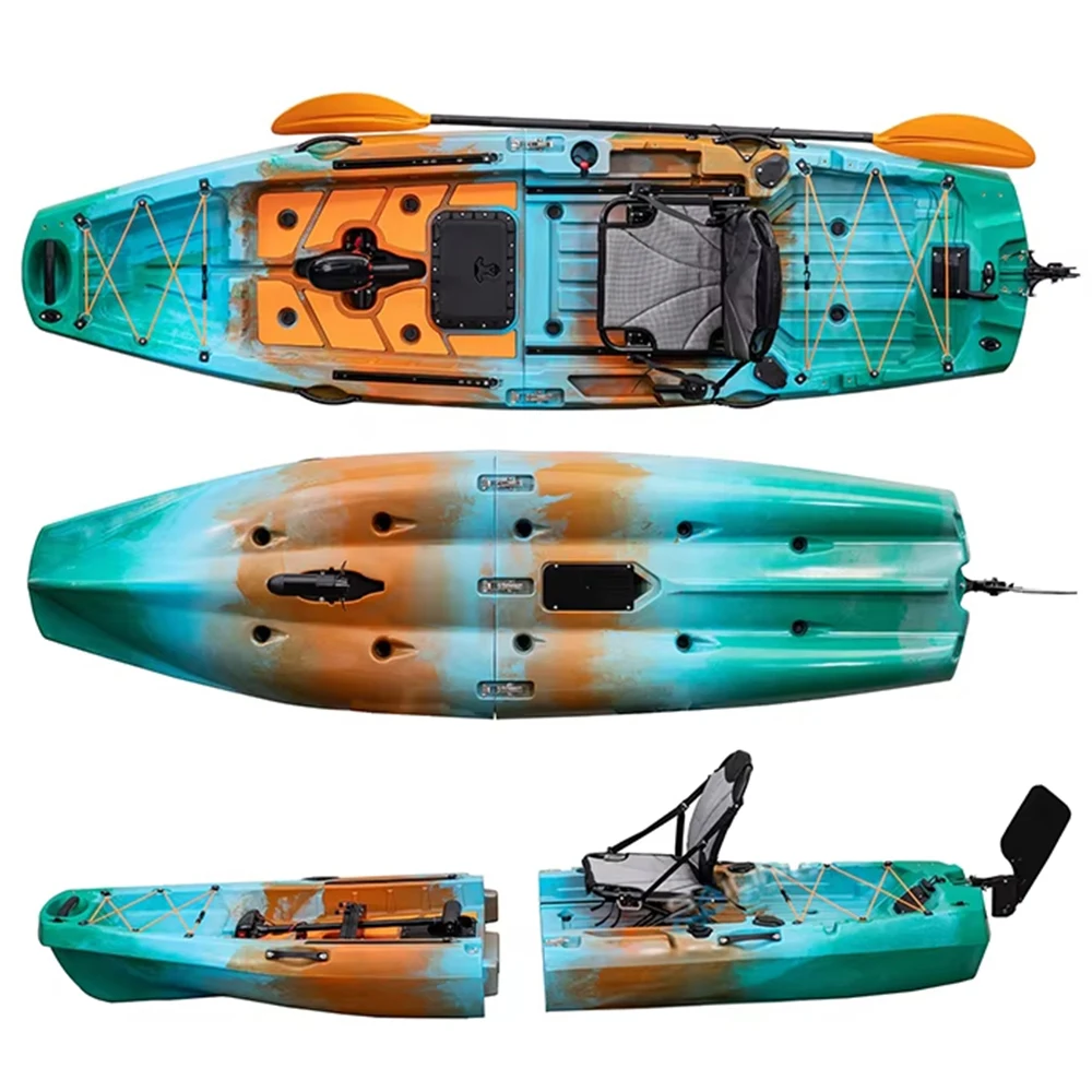 Modular Kayak With Engine Fish - đánh giá và giá Fishing Boat Paddle