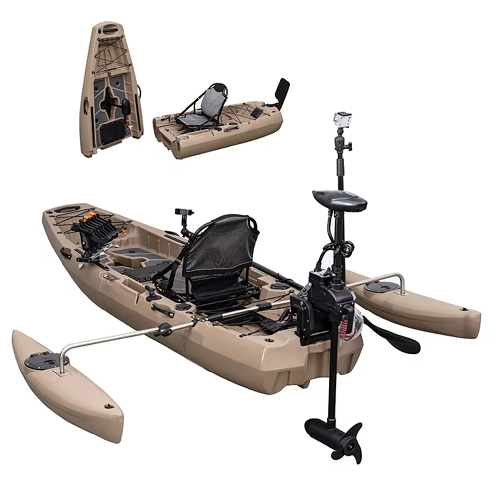 Modular Kayak With Engine Fish - đánh giá và giá Fishing Boat Paddle