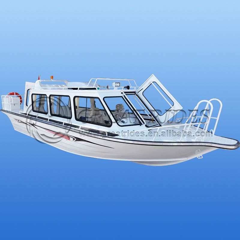 Luxury 25ft 7.5m Aluminum Allo - đánh giá và giá Fishing Boat Fiberglass