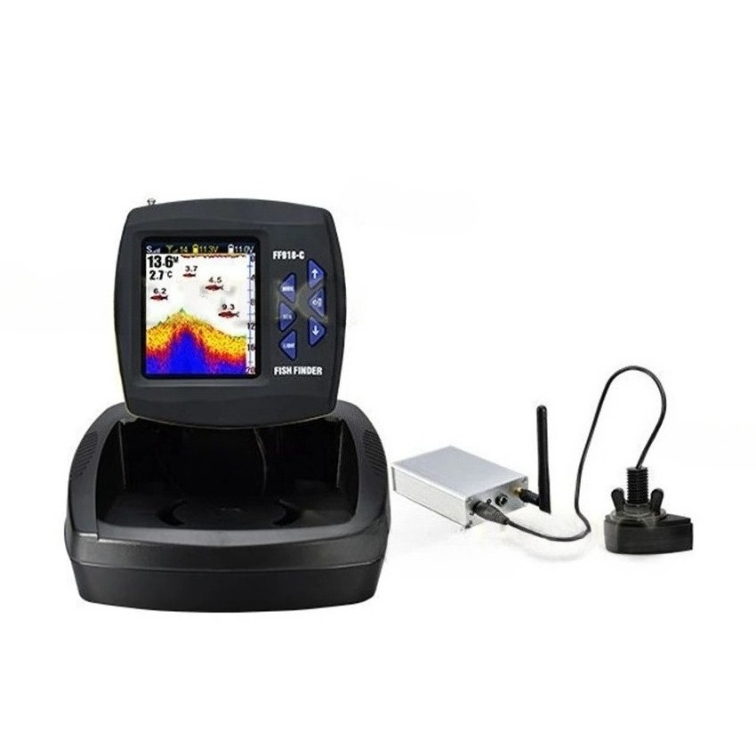 FF918-CWL Remote Control Bait  - đánh giá và giá Fishing Boat Depth Finder