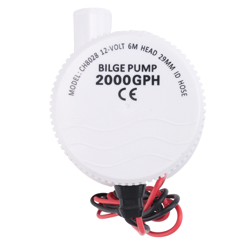 2000GPH Marine Water Bilge Pum - đánh giá và giá Fishing Boat Bilge Pump